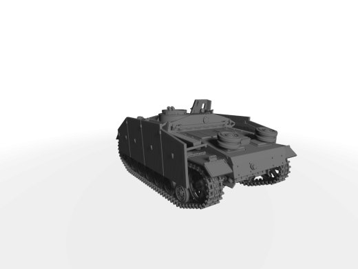 STUG III Ausf. G early production ​​​​​​​Schürze