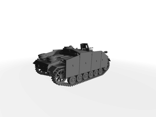 STUG III Ausf. G early production ​​​​​​​Schürze