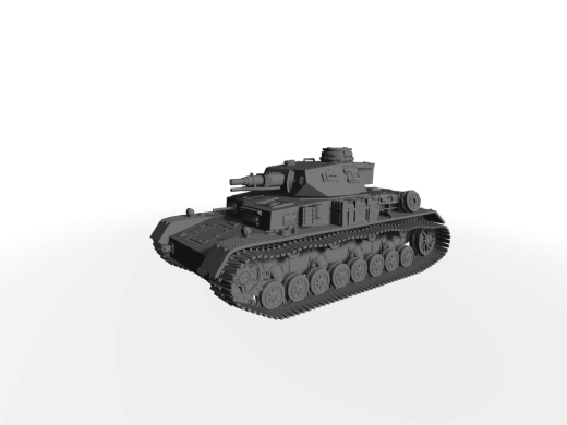 Panzer IV Ausf. D ​​​​​​​Winterketten 21. Panzerdivision Normandie 1944