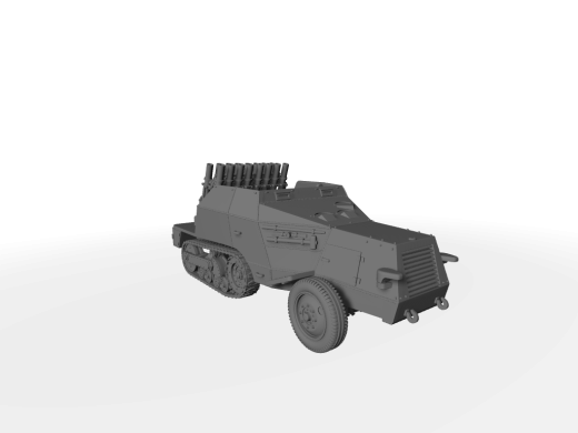 S 307(f) ​​​​​​​Reihenwerfer 21. Panzerdivision Normandie 1944