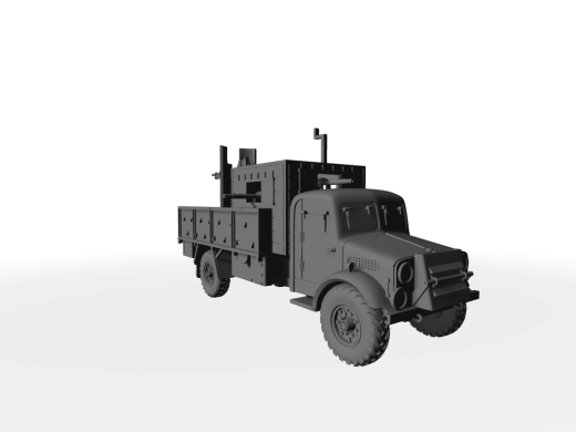 Armadillo Mk. III SPG ​​​​​​​Selbstfahrlafette improvisiertes gepanzertes Fahrzeug