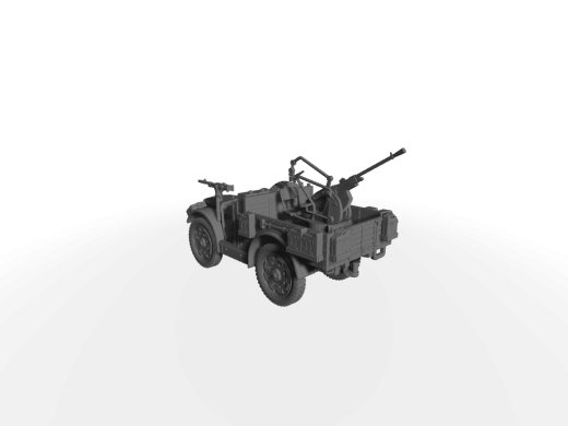 Autocannone da 20/65 su Fiat-SPA TL37 mobile Flak