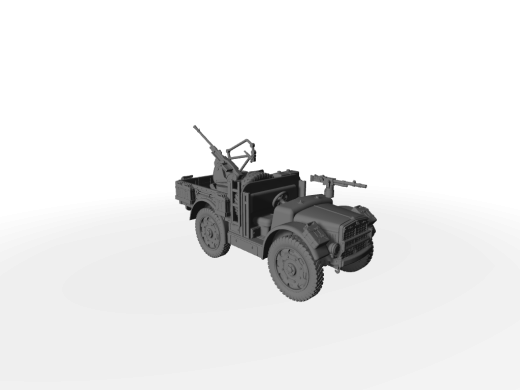 Autocannone da 20/65 su Fiat-SPA TL37 mobile Flak
