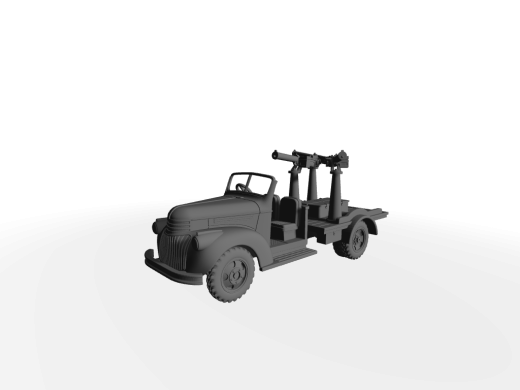 Fargo 1,5t ​​​​​​​mit MG Versorgung, Aufklärung, leichte Sicherung