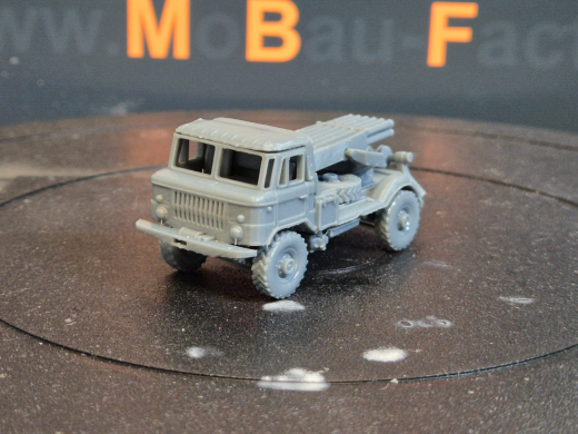 GAZ-66 BM-21 leichter Mehrfachraketenwerfer - MRL – Multiple Rocket Launcher Transport-Modus