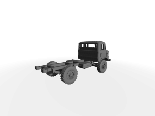 GAZ-66 ​​​​​​​ohne Aufbau