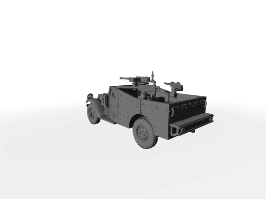 M3A1 Scout Car White Car ​​​​​​​leichter gepanzerter Spähwagen