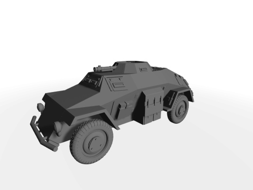 Sd.Kfz. 221 leichter Panzerspähwagen gepanzertes Aufklärungsfahrzeug