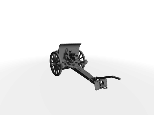 Krupp 75mm 1903 7,5cm Feldkanone L/30 Mod. 1903 ​​​​​​​schnellfeuer-Kanone