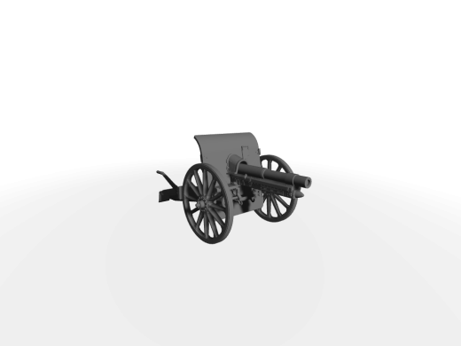 Krupp 75mm 1903 7,5cm Feldkanone L/30 Mod. 1903 ​​​​​​​schnellfeuer-Kanone
