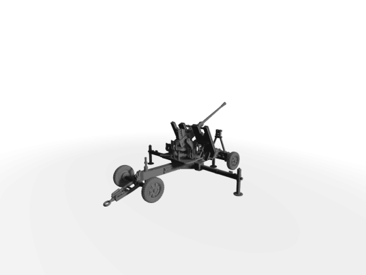 Bofors 40mm Flak wz.36 Leichte Automatische Flugabwehrkanone Aktiv-Modus