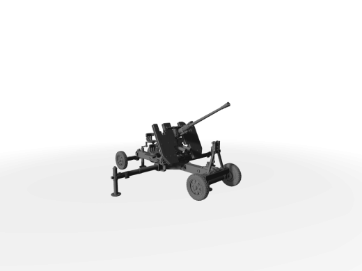 Bofors 40mm Flak wz.36 Leichte Automatische Flugabwehrkanone Aktiv-Modus