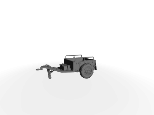 M10 1t ​​​​​​​Munitionsanhänger