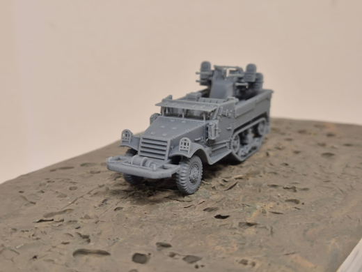 M3 "Quad 50" vier 12,7mm Browning MG (Quad 50) Halbkette