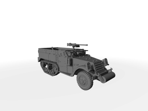 M4 Mörser-Träger M1 81mm Mörser ​​​​​​​Halbkette