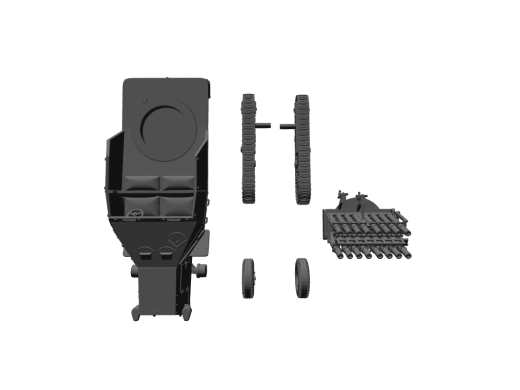 S 307(f) ​​​​​​​Reihenwerfer 21. Panzerdivision Normandie 1944