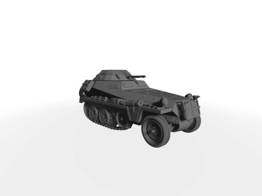 Sd. Kfz. 250/9 "alt" leichter Panzerspähwagen mit 2cm KwK 38