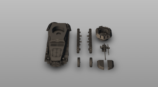 Sd. Kfz. 250/9 "alt" leichter Panzerspähwagen mit 2cm KwK 38