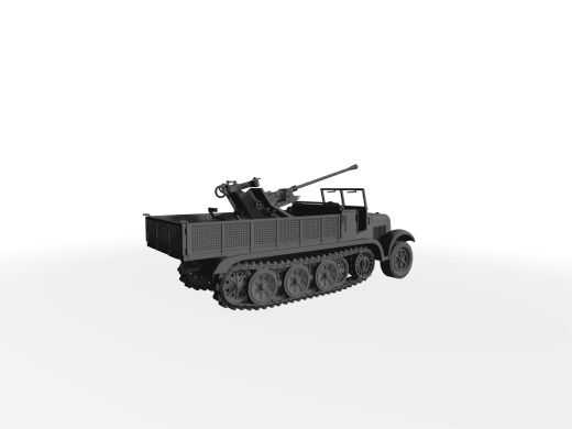 Sd. Kfz. 6/2 3,7cm FlaK auf Zugkraftwagen 5t mittlere FlaK-Selbstfahrlafette