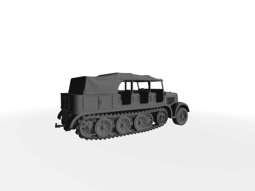 Sd. Kfz. 8 DB8 schwerer Zugkraftwagen 12t ​​​​​​​mit Verdeck