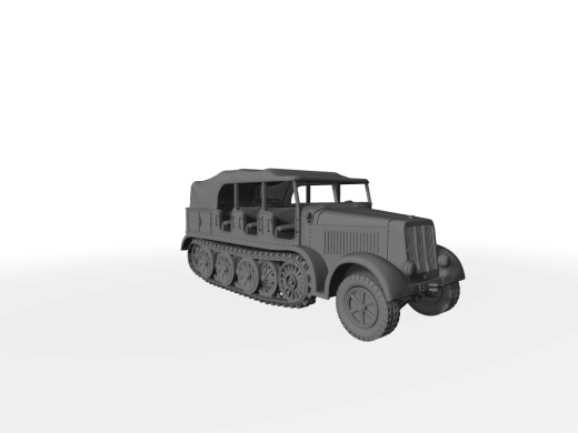 Sd. Kfz. 8 DB8 schwerer Zugkraftwagen 12t ​​​​​​​mit Verdeck