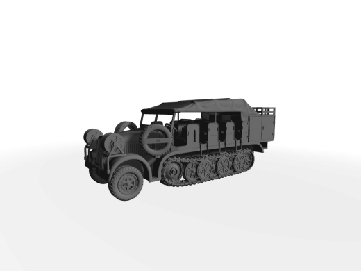 Sd.Kfz 7/6 ​​​​​​​mittlerer Flak-Messtruppkraftwagen