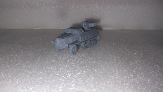 Sd.Kfz. 4/1 – Panzerwerfer 42 auf Maultier Selbstfahrlafette mit Raketenartillerie