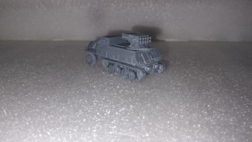 Sd.Kfz. 4/1 – Panzerwerfer 42 auf Maultier Selbstfahrlafette mit Raketenartillerie