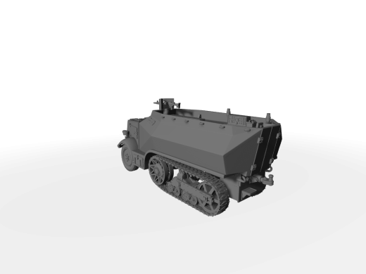 Unic P107 U 304(f) ​​​​​​​Funk 21. Panzerdivision Normandie 1944