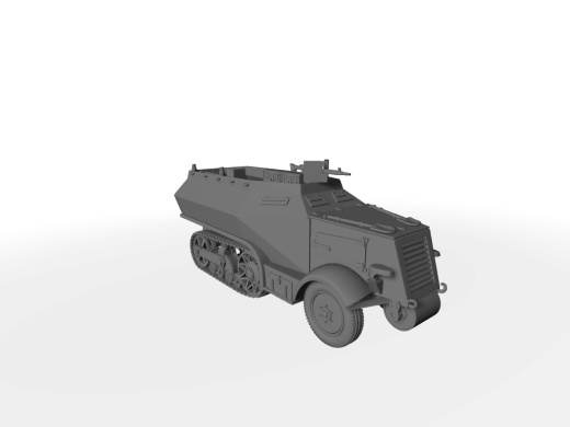 Unic P107 U 304(f) ​​​​​​​Funk 21. Panzerdivision Normandie 1944