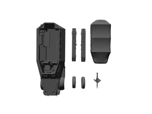 Unic P107 U 304(f) ​​​​​​​Funk 21. Panzerdivision Normandie 1944