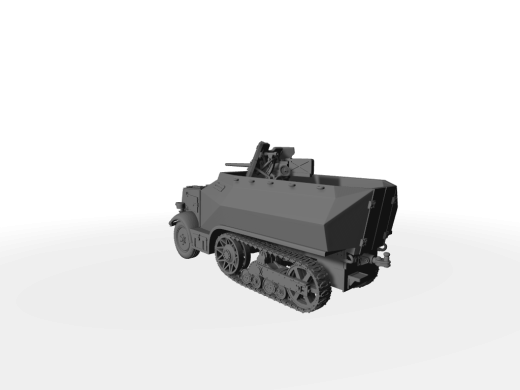 Unic U 304(f) ​​​​​​​3,7cm PaK 36 21. Panzerdivision Normandie 1944