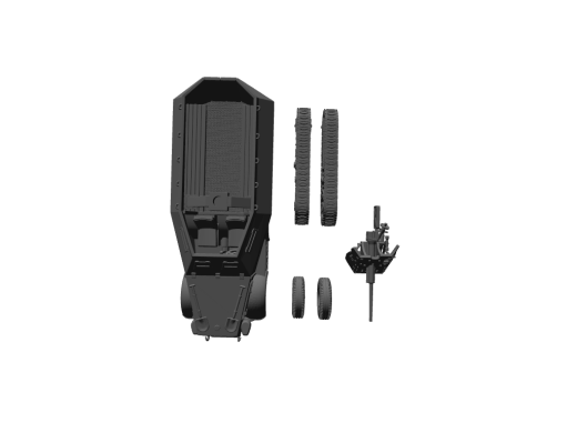 Unic U 304(f) ​​​​​​​3,7cm PaK 36 21. Panzerdivision Normandie 1944