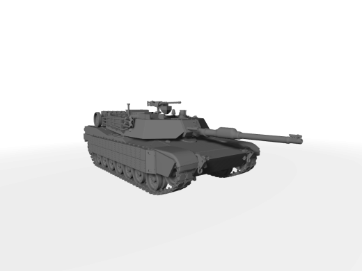 Abrams M1A2 mit TUSK Kampfpanzer ​​​​​​​mit TUSK an den Schürzen