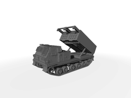 M270 MLRS mobiles, gepanzertes Artilleriesystem ​​​​​​​Aktiv-Modus