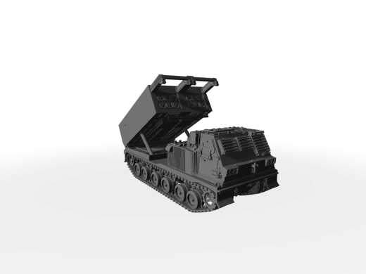 M270 MLRS mobiles, gepanzertes Artilleriesystem ​​​​​​​Aktiv-Modus