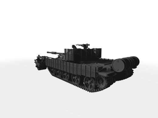 T-62 KMT-5 mittlerer Panzer ​​​​​​​mit Minenräume