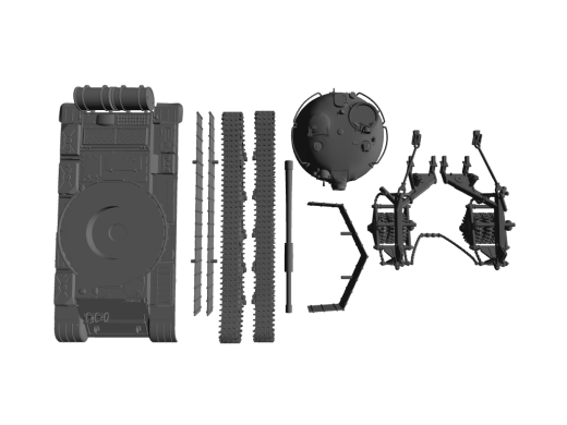 T-62 KMT-5 mittlerer Panzer ​​​​​​​mit Minenräume