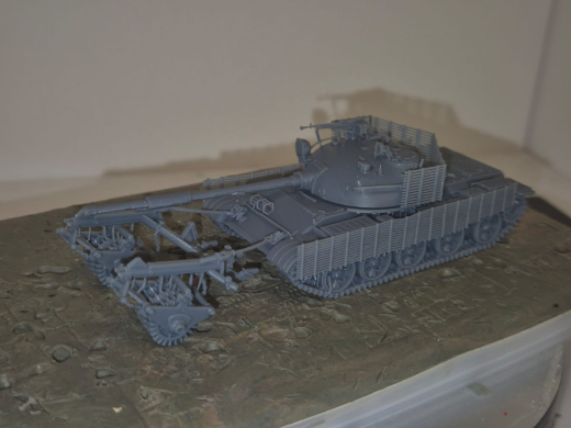 T-62 KMT-5 mittlerer Panzer ​​​​​​​mit Minenräume