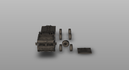 RMMV HX3 6x6 ​​​​​​​ohne Aufbau