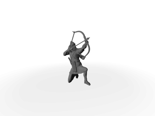 Sagittarii 05 mit Kompositbogen Fernkampfunterstützung