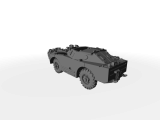 BRDM-1 inkl. zwei aufsetzbaren MGs Type 04