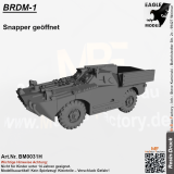 BRDM-1 Snapper geöffnet