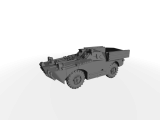 BRDM-1 Snapper geöffnet
