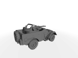 BTR-40A / SPW-40A Ausf. early ​​​​​​​Ersatzrad