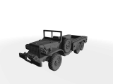 Dodge WC-63 1,5t 6x6 schwerer Mannschafts- und Lastkraftwagen