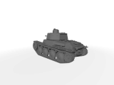 Praga LT vz. 40 leichter Panzer mit MG