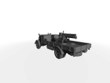 Autocannone da 100/17 su Lancia 3RO mobiler Haubitzen-Träger Transport-Modus