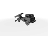 GAZ-66 BM-21 leichter Mehrfachraketenwerfer - MRL – Multiple Rocket Launcher Aktiv-Modus