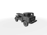 GAZ-66 BM-21 leichter Mehrfachraketenwerfer - MRL – Multiple Rocket Launcher Transport-Modus